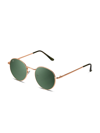 Occhiali da sole Vintage Twig CARROLL tondi in Policarbonato
