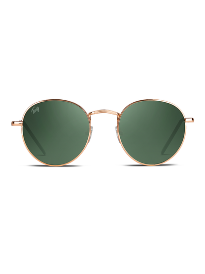 Occhiali da sole Vintage Twig CARROLL tondi in Policarbonato