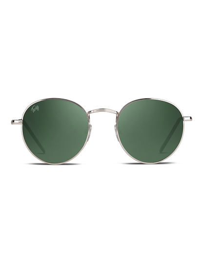 Occhiali da sole Vintage Twig CARROLL tondi in Policarbonato
