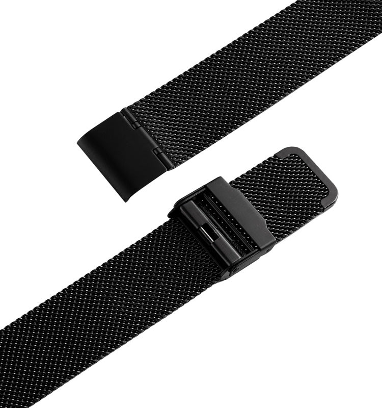 Orologio minimal ultraleggero ultrasottile black Blu