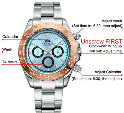 Orologio Automatico cronografo uomo