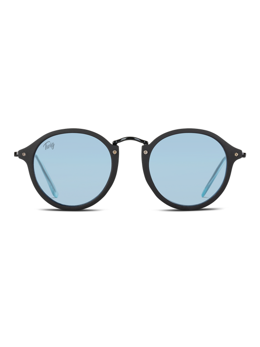 Occhiali da sole Vintage Twig CARROLL tondi in Policarbonato