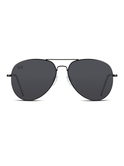 Occhiali da sole aviator Twig Pennac RICH BLACK