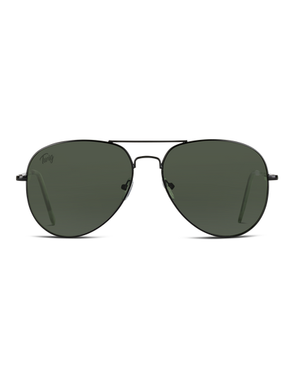 Occhiali da sole aviator Twig Pennac FOREST GREEN