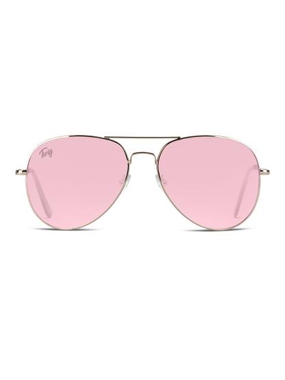Occhiali da sole aviator Twig Pennac CANDY PINK