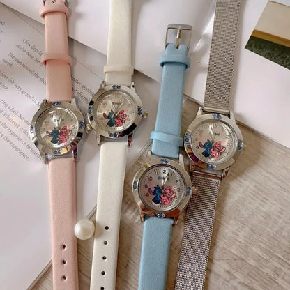 Orologio per bambini moda Fashion Cartoon Stitch