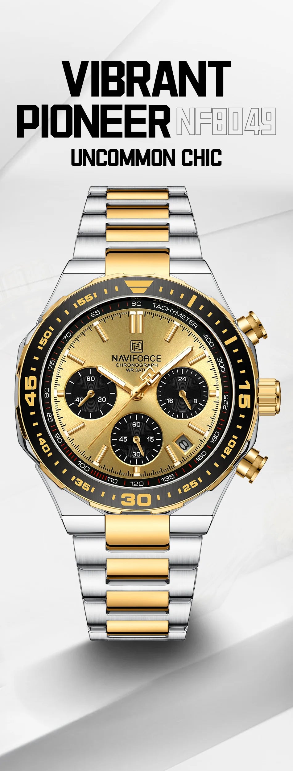 Orologio Naviforce cronografo uomo al quarzo