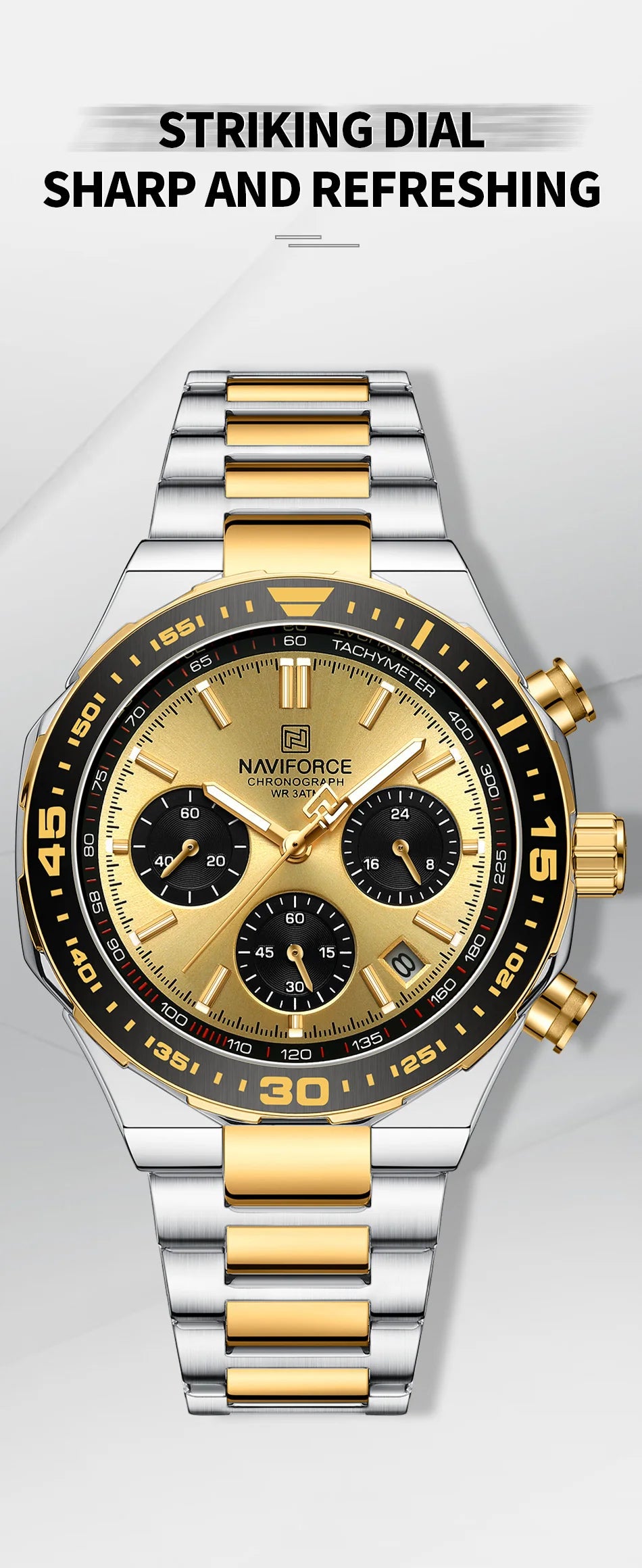 Orologio Naviforce cronografo uomo al quarzo