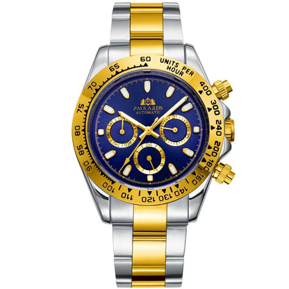 Orologio Automatico cronografo uomo Half-G Blue