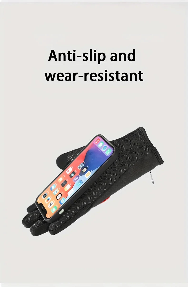 Guanti invernali uomo donna touchscreen caldissimi antiscivolo antivento