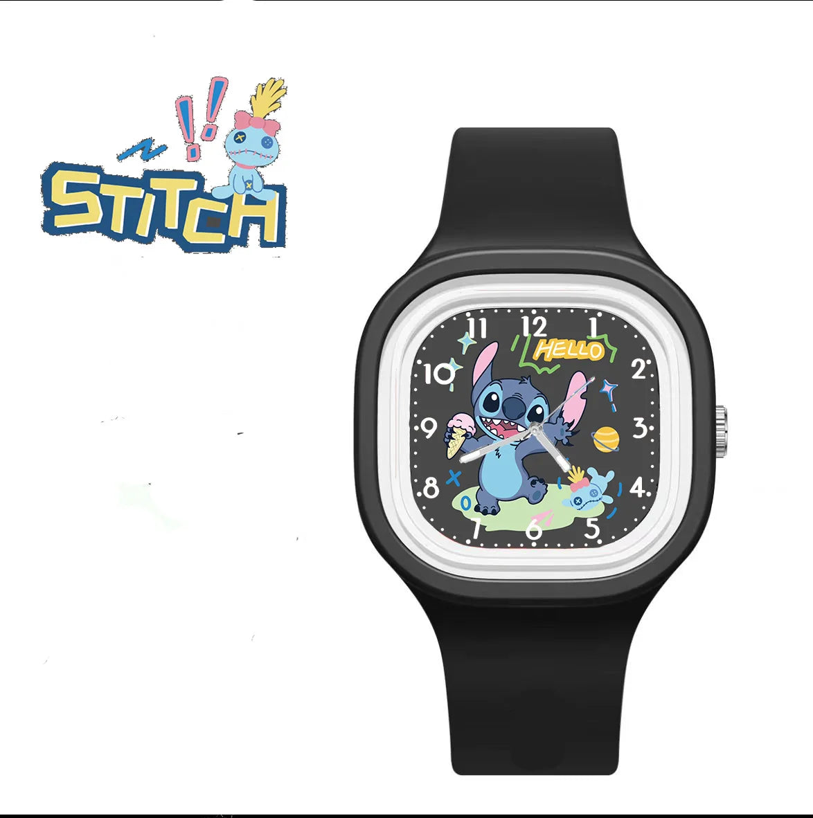 Orologio per bambini moda Fashion Cartoon Stitch