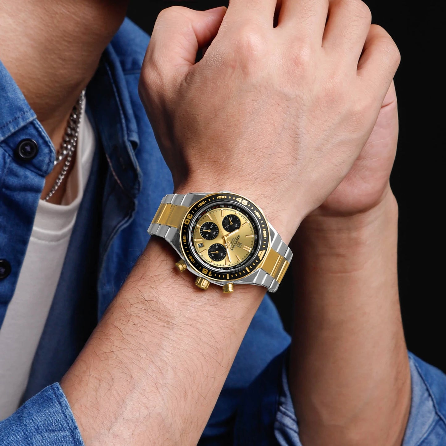 Orologio Naviforce cronografo uomo al quarzo