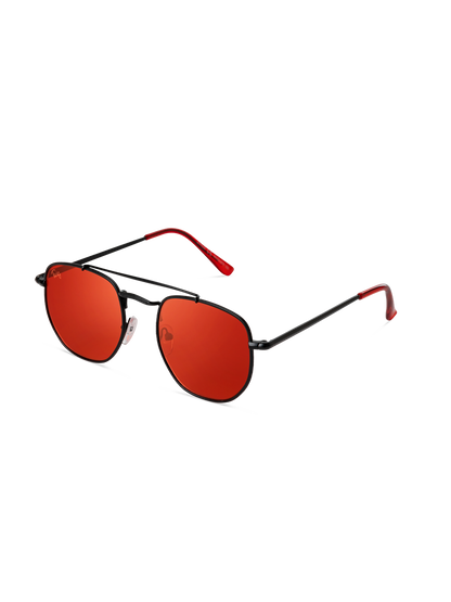 Occhiali da sole Vintage Twig CARROLL tondi in Policarbonato