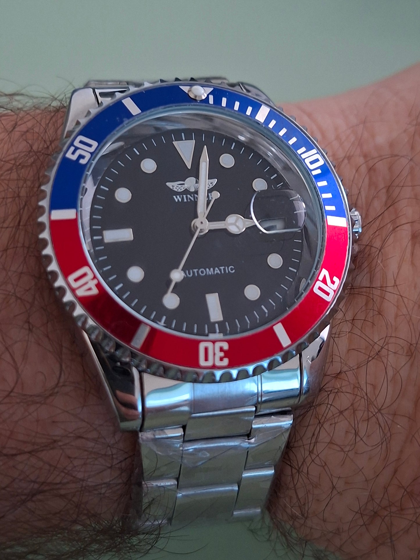 Orologio uomo automatico meccanico mod. Gmt