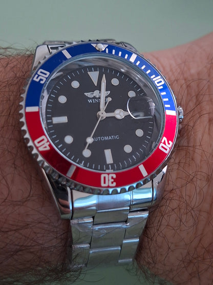 Orologio uomo automatico meccanico mod. Gmt