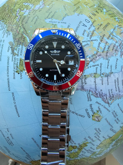 Orologio uomo automatico meccanico mod. Gmt