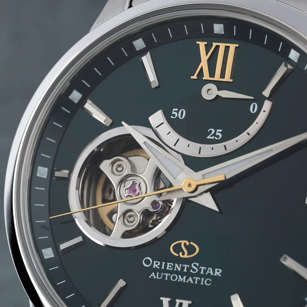 Orient Star Open Heart Automatico RE-AT0002E00B Orologio uomo